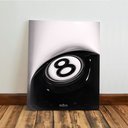 Ver imagem 6 de Kit 3 Quadro Decorativo Sinuca Estrela Bola 8 Sorte Quarto Qualidade Premium Moderno 28x20cm