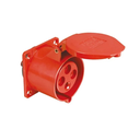 Ver imagem 1 de Tomada Industrial Embutir Weg Tewd 16A 4 Polos 9H 200-250 Vca/Cc
