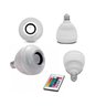 Lâmpada Caixa de Som Bluetooth Rgb com Controle Remoto Recarregável Musical - 2