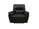Ver imagem 2 de Poltrona do Papai de Couro Genova Power Touch Preto Pigmentado - Mempra