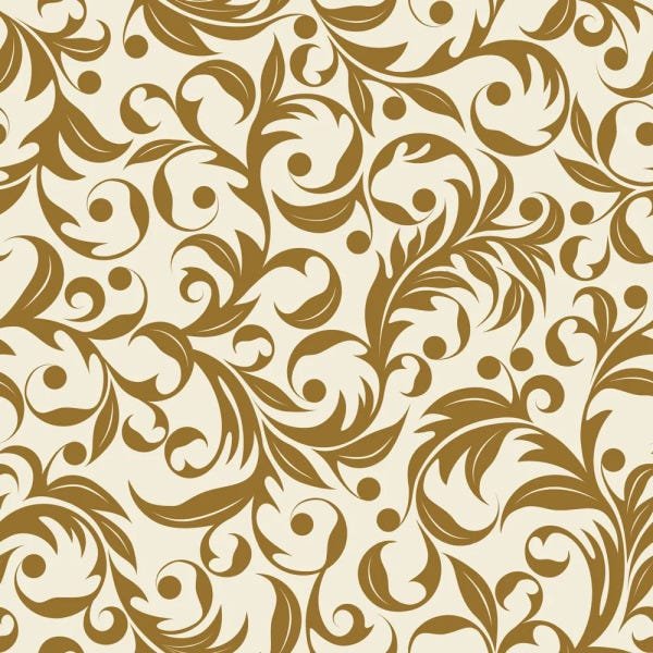 Papel de Parede Adesivo - Folhagem Marrom - 008ppn - 2