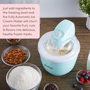 Ver imagem 4 de Elite Gourmet Máquina de Sorvete Elétrica 1qt com Tigela Freezável (menta)
