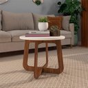 Ver imagem 7 de Mesa de Centro para Sala de Estar 59 Cm 4498 Off White Cedro Arly