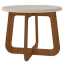 Ver imagem 1 de Mesa de Centro para Sala de Estar 59 Cm 4498 Off White Cedro Arly