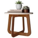Ver imagem 5 de Mesa de Centro para Sala de Estar 59 Cm 4498 Off White Cedro Arly