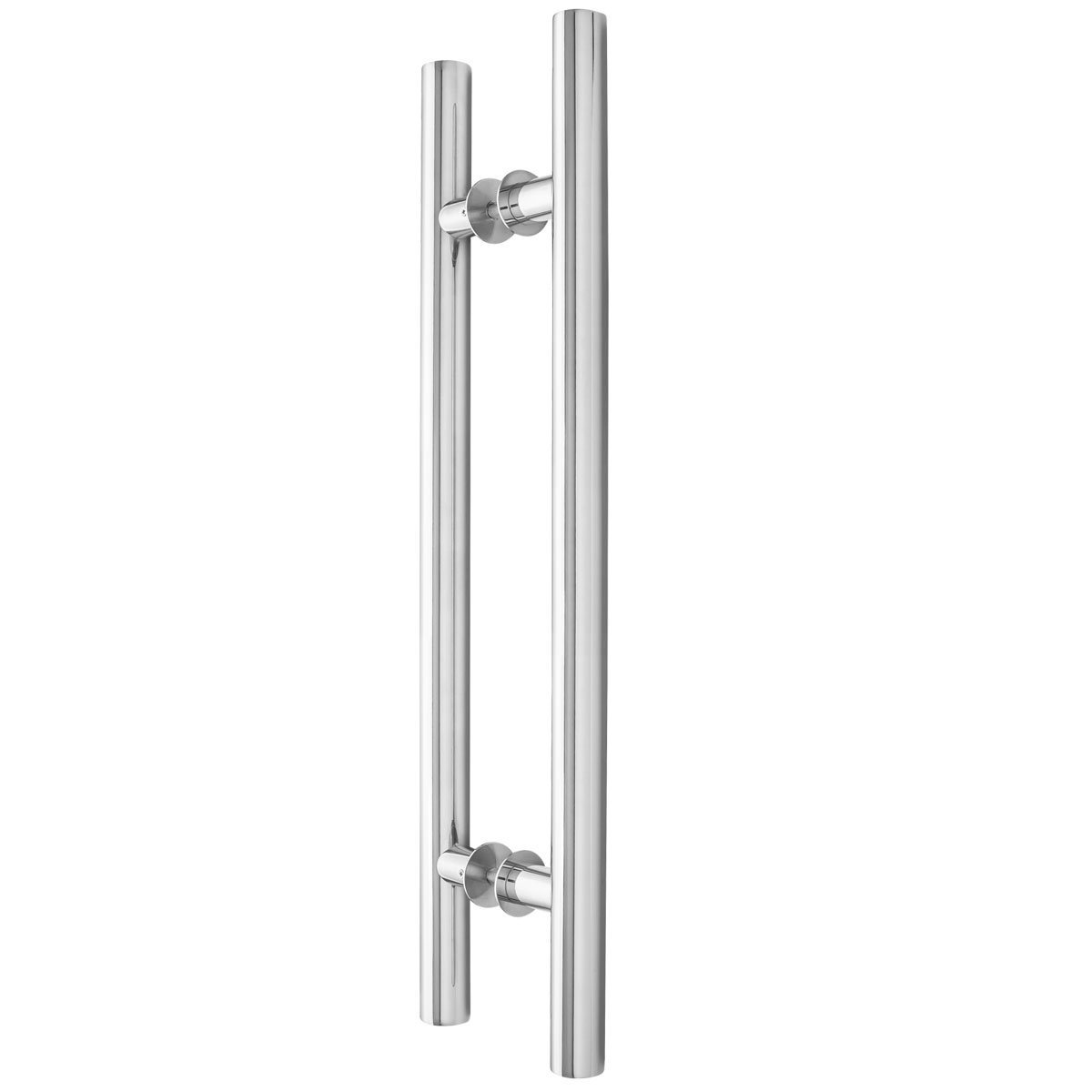 Puxador Duplo Tubular 1.1/4 Inox 304 - Escovado Loja da Indústria 400mm x 300mm