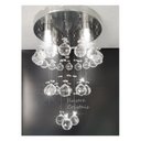 Ver imagem 1 de Lustre Plafon Cristal Legítimo Redondo 24 Cm em Camadas - Transparente