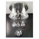 Ver imagem 3 de Lustre Plafon Cristal Legítimo Redondo 24 Cm em Camadas - Transparente
