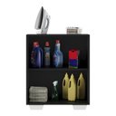 Ver imagem 4 de Armário Lavanderia com 2 Portas Multimóveis MP5023 Preto/Branco