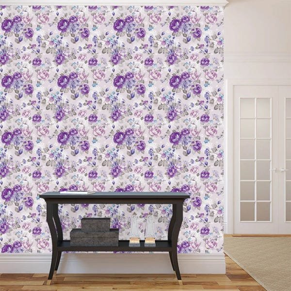 Papel de Parede Adesivo - Flores - 104ppf - 1