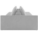 Ver imagem 7 de Sofá Ilha Modular para Sala 342cm com Puff Dublin K01 Veludo Cinza - Lyam Decor