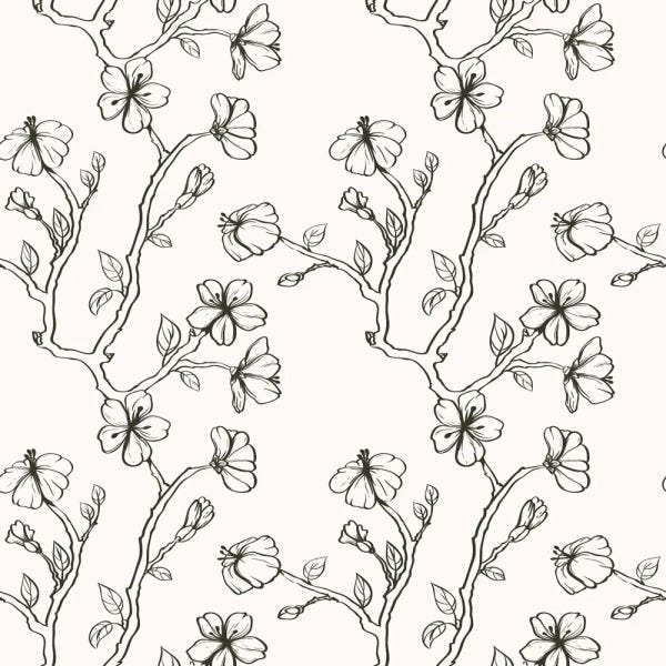 Papel de Parede Adesivo - Ramos - 027ppf - 2