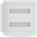 Ver imagem 1 de Quadro Distribuição Sobrepor Disj 18/24 com Barramento Instalações Branco Porta Transparente