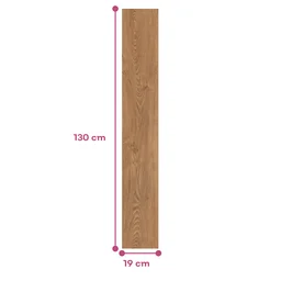 Piso Vinilico Biancogres Acetinado Nobile Lazio 19x130cm - Caixa C/ 3,95m² Retificado - 3