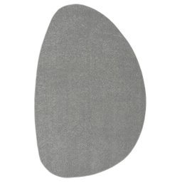 Tapete Comfy Cinza - Oval - 4
