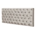 Ver imagem 2 de Cabeceira Painel Cristal para Cama Box Casal 2,50 m Kaki Shine 2523 - D'Rossi