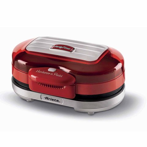 Grill Retrô 127v Ariete Vermelho