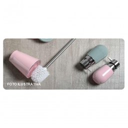 Sup Escova Sanitária Banheiro Vaso Rosa Quartzo ou Ss425rsqf - 2