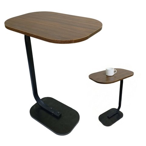 Mesa Canto Apoio Lateral Sofa Cama Quarto Sala Porta Objetos Livros Luminaria Notebook Mesinha Decor