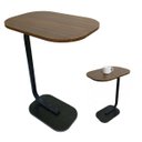 Ver imagem 1 de Mesa Canto Apoio Lateral Sofa Cama Quarto Sala Porta Objetos Livros Luminaria Notebook Mesinha Decor