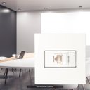 Ver imagem 4 de Tomada para Moveis Rj45 Cat5 70x70 Branca Sleek Margirius Cor:branca