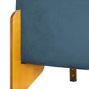Ver imagem 2 de Puff Banqueta Thor Luxo Decorativo - Suede Azul Marinho