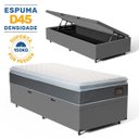 Ver imagem 3 de Cama Box Baú com Colchão de Espuma D45 Pillow Top Fort Comfort Solteiro 88cm