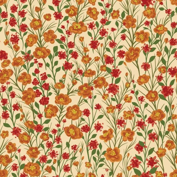 Papel de Parede Adesivo - Jardim - 109ppf - 2