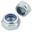 Ver imagem 1 de Porca Nylon Auto Travante M10 Mb-1,25 Din 985 Zinco - 50un