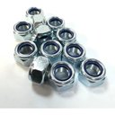 Ver imagem 4 de Porca Nylon Auto Travante M10 Mb-1,25 Din 985 Zinco - 50un