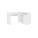 Ver imagem 3 de Mesa para Escritório em L Portugal 2 Gavetas 2 Portas 120cm Politorno