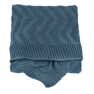 Manta Trico Basic Missoni 0,90x1,80 Azul Jeans