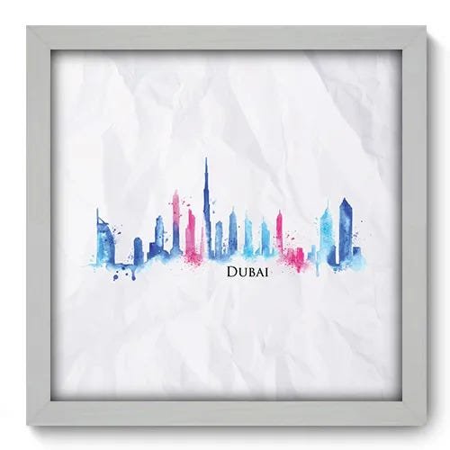 Quadro Decorativo - Dubai - 151qdmb - 1