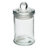 Pote Redondo em Vidro Liso com Tampa 600ml D10xa18cm - 1