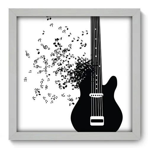 Quadro Decorativo - Guitarra - 099qdgb - 1