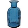 Vaso Decorativo Enfeite Casa Garrafa Home&co Vidro 14x7x7cm Azul - 1