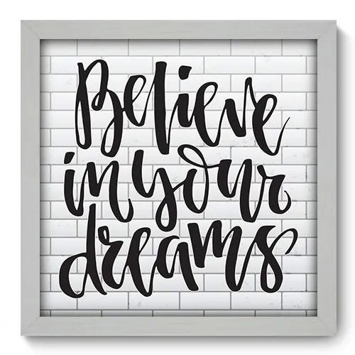 Quadro Decorativo - Frase - 122qdrb - 1