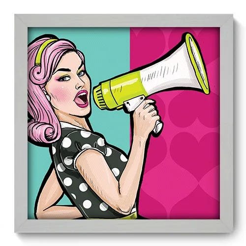 Quadro Decorativo - Pop Art - 158qdvb - 1