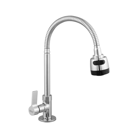 Torneira Gourmet Giratória Jato Duplo Bancada 1/4 de Volta:cromado