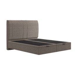 Cama Flutuante Baú Space Queen Linho - Skybox - 5