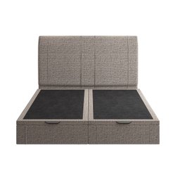 Cama Flutuante Baú Space Queen Linho - Skybox - 7