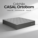 Ver imagem 3 de Colchão Casal Ortobom Orthotel Dupla Face Molas Ensacadas Superpocket D33 Extra Firme 33cm Altura Pr