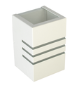 Ver imagem 1 de Arandela De Aluminio G9 Bivolt Branca Rioprelustres 6204 Arandela 6204