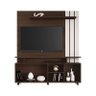 Estante Home para Tv até 65 Polegadas Serrano Jcm Móveis Café Soft/off - 3