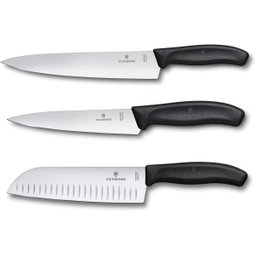 Conjunto 12pçs 9 facas chaira descascador e Cepo Swiss Classic Victorinox 6.7153.11 - 3