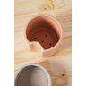 Vaso autoirrigavel alto em ceramica ros - 3