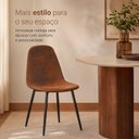 Ver mais imagens de Cadeira Estofada Decorativa Decor Sala de Jantar Charles