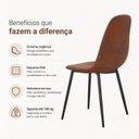 Ver imagem 7 de Cadeira Estofada Decorativa Decor Sala de Jantar Charles