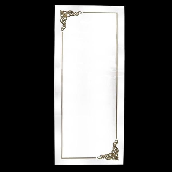 Espelho Clássico Veneziano Retangular 190 cm x 80 cm - 1