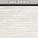 Ver imagem 3 de Cama Box Baú Casal Bipartido 138x188x42cm Courino Linho Branco com Pistão a Gás